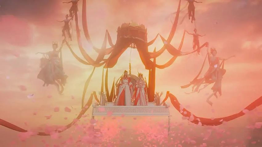 wedding of Ming Ye and Sang Jiu